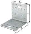 NW-GAH Winkelverbinder (90 x 65x90mm / S.2,5 mm / Inhalt: 50 Stück) - 334628