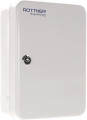 Edding Schlüsselbox (H250xB180xT85 mm / lichtgrau Stahl Anzahl Haken 20) - S00330