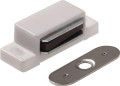 BMB Magnetschnäpper (Kunststoff weiß / 2 kg / Inhalt: 50 Stück) - 0205041