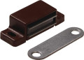 BMB Magnetschnäpper (Kunststoff braun / 4-5 kg / Inhalt: 50 Stück) - 0205044