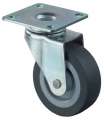 BS ROLLEN Lenkrolle (Rad-Ø 50 mm Tragfähigkeit 40 kg / mit Anschraubplatte) - F26.051