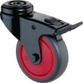 BS ROLLEN Lenkrolle mit Totalfeststeller (Rad-Ø 50 mm Tragfähigkeit 50 kg / mit Totalfeststeller) - A821.A85.050.03