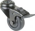 BS ROLLEN Lenkrolle mit Totalfeststeller (Rad-Ø 50 mm Tragfähigkeit 50 kg / mit Totalfeststeller) - A821.A85.050.06
