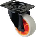 BS ROLLEN Lenkrolle (Rad-Ø 80 mm Tragfähigkeit 100 kg / Lenkrollen Gummi) - L800.B44.081.02