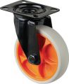 BS ROLLEN Lenkrolle (Rad-Ø 125 mm Tragfähigkeit 120 kg / Lenkrollen Gummi) - L800.B44.126.02