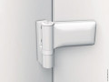 Carrymate Kunststofftürband (18-23 mm Direktbefestigung / 120 kg RAL 9016 pulverbeschichtet) - P207G0008