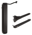 Polet Torschließer (Aluminium eloxiert schwarz Retrofit / Öffnungswinkel 90/180 °) - P00009354-9005 / VERTICLOSE-2-9005