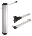 Polet Torschließer (Aluminium eloxiert silber Retrofit / Öffnungswinkel 90/180 °) - P00009354-SILV / VERTICLOSE-2-SILV