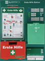 EKASTU Erste Hilfe Station (B800xH600xT150ca.mm / Grün/Weiß) - EH-ST8-157