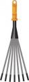 NW-FISKARS Fächerbesen (Arbeitsbreite 124 mm / Metall) - 1080682