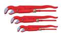 Rothenberger Eckrohrzangen-Set (3-teilig / für Rohre 1 - 1,1/2 - 2 “) - 070130X