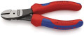 NW-KNIPEX Kraftseitenschneider (Länge 140 mm / poliert Form 0) - 74 02 140