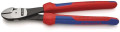 NW-KNIPEX Kraftseitenschneider (Länge 250 mm / poliert Form 0) - 74 02 250