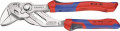 NW-KNIPEX Clé à pinces (longueur 180 mm envergure 40 mm / chromé gaines multi-composants) - 86 05 180