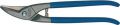 NW-BESSEY Lochschere (Gesamtlänge 275 mm links / Stahl max. 1 mm Edelstahl max. 0,8 mm) - D207-275L