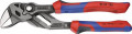 NW-KNIPEX Zangenschlüssel (Länge 180 mm schwarz atramentiert / Spannweite 40 mm Comfort-Griff) - 86 02 180