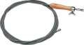 CABERE Rohrreinigungswelle (Länge 10 m Wellen-Ø 10 mm / Krallen-Ø 20 mm doppellagig) - 93104