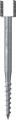 ALFRA Schraubfundament (Länge 865 mm Ø 60 mm / lichte Weite 111 mm) - A0460
