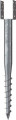 ALFRA Schraubfundament (Länge 730 mm Ø 60 mm / lichte Weite 91 mm) - A0459