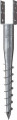 ALFRA Schraubfundament (Länge 730 mm Ø 60 mm / lichte Weite 71 mm) - A0458