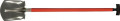 Polet Sand- und Schuttschaufel (Größe 000 / 21 x 25,5 cm Stiellänge 110 cm) - FH112342V