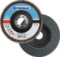 Rondelle dentée PROMAT (Ø 125 mm, granulométrie 40 plate / corindon de zirconium INOX / contenu : 10 pièces) - 4000843535