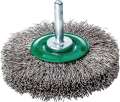 LESSMANN Rundbürste (Ø 30 mm Schaft 6 mm Drahtstärke 0,2 mm / Edelstahl 6 mm 20000 min-¹) - 413342