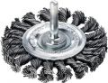 LESSMANN Rundbürste (Ø 75 mm Drahtstärke 0,5 mm / Edelstahl glatt 12 mm) - 417398
