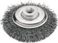 LESSMANN Rundbürste (Ø 100 mm Drahtstärke 0,35 mm / Stahl gewellt 10 mm) - 422177