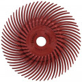 Tyrolit Radialbürstenscheibe (Ø 76 mm Körnung 220 / braun / Inhalt: 12 Stück) - 34570116