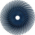 Tyrolit Radialbürstenscheibe (Ø 76 mm Körnung 400 / blau / Inhalt: 12 Stück) - 34570117
