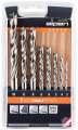 ALPEN Holzspiralbohrer-Satz (8-teilig / Ø 3, 4, 5, 2x6, 2x 8, 10 mm) - 0063300008100