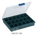 raaco Sortimentskasten (B240xT195xH43mm / 18 Fächer) - 136167
