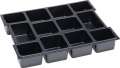 BS SYSTEMS Kleinteileeinsatz (B404xT312xH61mm Polystyrol / mit 12 Mulden) - 1000010126