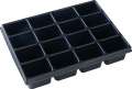 BS SYSTEMS Kleinteileeinsatz (B349xT265xH63mm Polystyrol / mit 16 Mulden) - 1000010136