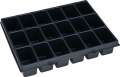 BS SYSTEMS Kleinteileeinsatz (B349xT265xH63mm Polystyrol / mit 18 Mulden) - 1000010137