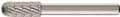PFERD Frässtift (Ø 8 mm Kopflänge 20 mm Schaft-Ø 6 mm / HSS) - 22411036