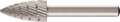 PFERD Frässtift (Ø 12 mm Kopflänge 25 mm Schaft-Ø 6 mm / HSS) - 22441536