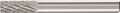 PFERD Frässtift (Ø 6 mm Kopflänge 16 mm Schaft-Ø 6 mm / Hartmetall) - 21101626