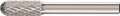 PFERD Frässtift (Ø 8 mm Kopflänge 20 mm Schaft-Ø 6 mm / Hartmetall) - 21105126