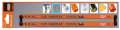BAHCO Metallsägeblatt (Länge 300 mm / Zähne per Zoll 24 1-seitig) - 3906-300-24-2P