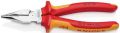 NW-KNIPEX Spitzkombizange (Länge 185 mm / poliert Mehrkomponentenhüllen) - 08 26 185