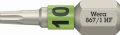 NW-Wera Bit (1/4 “ TX 10 Länge 25 mm / mit Farbleitsystem / Inhalt: 10 Stück) - 05066140001