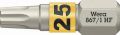 NW-Wera Bit (1/4 “ TX 25 Länge 25 mm / mit Farbleitsystem / Inhalt: 10 Stück) - 05066143001