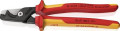 NW-KNIPEX Kabelschere (Länge 225 mm / Kopf brüniert VDE) - 95 18 225