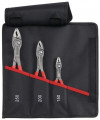 NW-KNIPEX Greifzangen-Set (Inhalt 3-teilig / atramentiert) - 00 19 61 V01