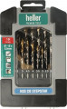 Heller Metallbohrer-Set (Nenn-Ø 1-10 / HSS-Co TiN) - 31226