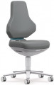 Bimos Arbeitsdrehstuhl (Rollen / Skintec grau) - 9173R-4002