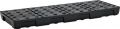 CEMO Regalwanne (36 l L1295xB495xH95mm / Polyethylen mit PE-Rost und Leckanzeiger) - 11738