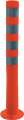 ALFRA Sperrpfosten (Kunststoff orange/weiß Ø 80 mm / zum Aufschrauben) - 12211 FP